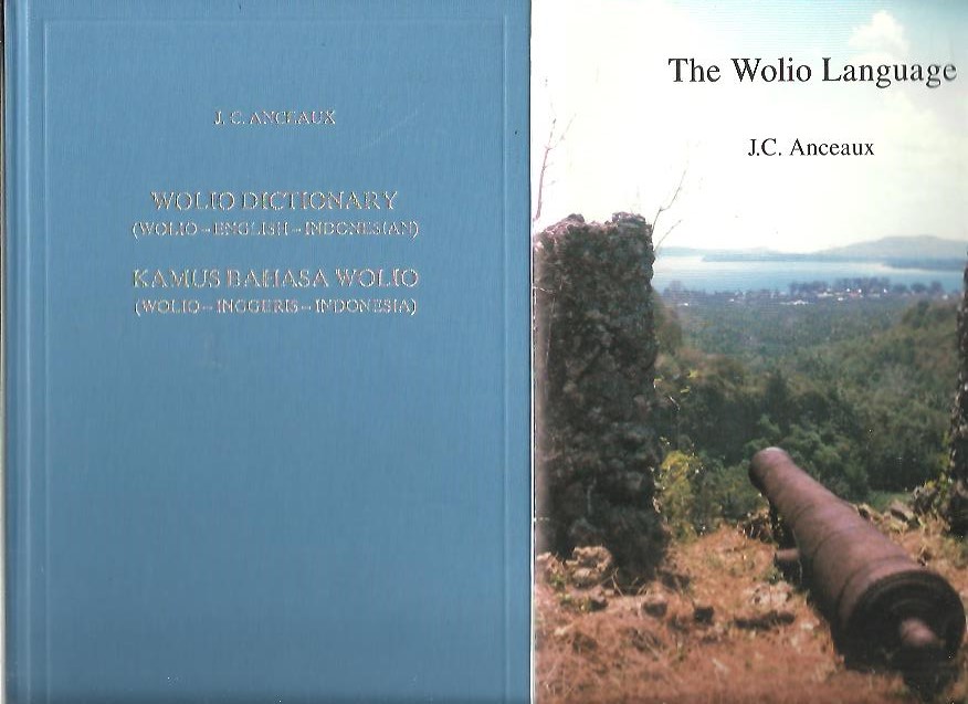 Wolio Dictionary (Wolio-English-Indonesian) / Kamus Bahasa Wolio (Wolio-Inggeris-Indonesia) + The Wolio Language. Outline of grammatical description and texts. Second edition. ANCEAUX, J.C.
