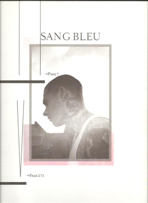 Sang Bleu Issue III/IV. - As new with several loose inserts and CD. [BUECHI, Maxime - editor in chief]