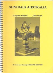 Sundials Australia. Revised and Enlarged Second Edition. FOLKARD, Margaret & John WARD