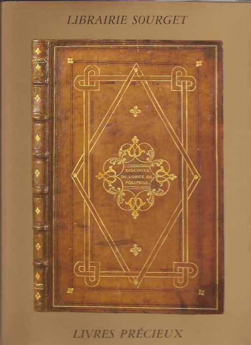 Librairie Sourget. Manuscrits enluminés et Livres précieux 1235-1932. Catalogue No XXVIII. [With price-list]. CATALOGUE