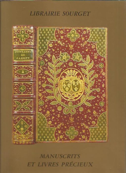 Librairie Sourget. Manuscrits enluminés et Livres précieux 1230-1957. Catalogue No XXIII. [With price list]. CATALOGUE