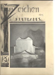 Im Zeichen des Kultbaues. KLEIN, Fritz & Felix DURACH