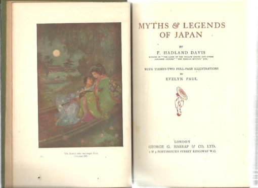 Myths & Legends of Japan. HADLAND DAVIS, F.