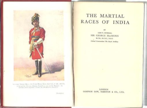 The Martial Races of India. MacMUNN, George