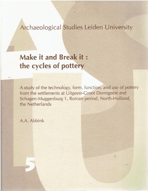 Make it and Breat it: the cycles of pottery. ABBINK, A.A.