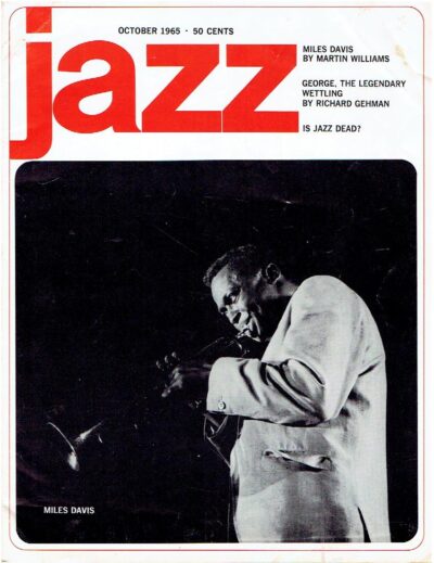Jazz - Vol. 3 - 1964 - No. 3 + 5 + 6 - Vol. 4 1965 - No. 1 - 9 - Vol. 5 - 1966 -  No. 3 -  12 - Vol. 6 - 1967 - No.1 - 7 - July 1967. [Together 29 issues]. JAZZ - Pauline RIVELLI