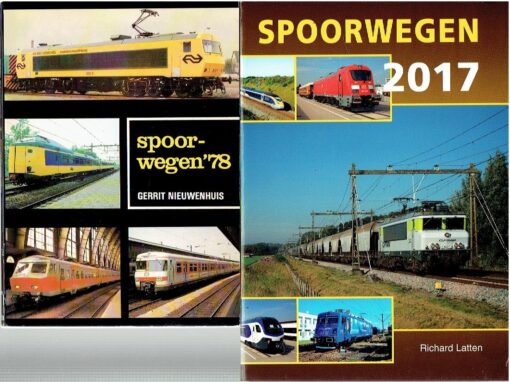Spoorwegen 1978 - Spoorwegen 2017 - [40 delen]. NIEUWENHUIS, Gerrit & Richard LATTEN
