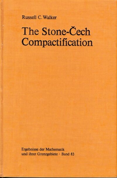 The Stone-Cech Compactification. WALKER, Russell C.
