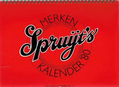 Spruijt's Merken Kalender '80. MIJKSENAAR, Paul - Mart. SPRUIJT