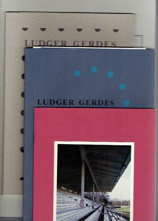 Ludger Gerdes  - Collection of 5 catalogues + 1 signed letter dated 20. Juni 1988. COLLECTION LUDGER GERDES