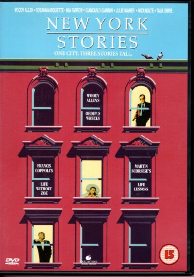 DVD - Martin Scorsese - New York Stories. One City. Three Stories tall. SCORSESE, Martin