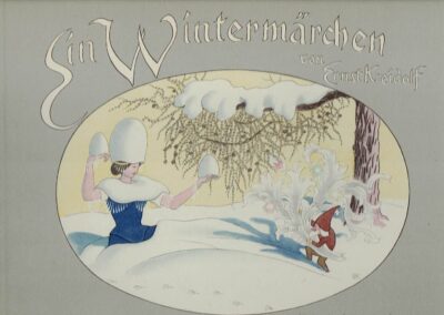 Ein Wintermärchen. [First edition] KREIDOLF, Ernst