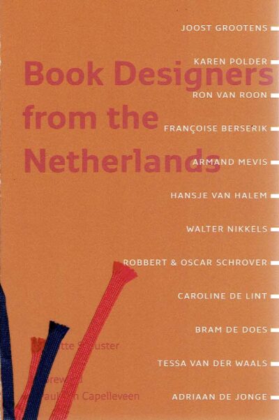 Book Designers from the Netherlands. SCHUSTER, Brigitte