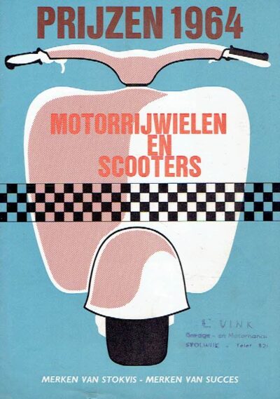 Prijzen 1964 - Motorrijwielen en Scooters - Merken van Stokvis - Merken van Succes. STOKVIS en ZONEN - FOLDER