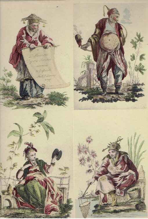 Fleurs Oiseaux et Fantaisies par J. Pillement 1719-1808. PILLEMENT, Jean