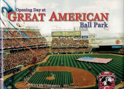 Opening Day at Great American Ball Park. STUPP, Dann