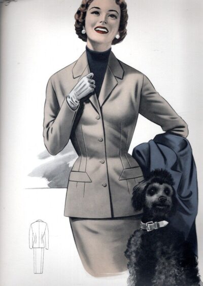 Le tailleur moderne - Été 1955 - No. 110 - Le nouveau 'Lady-Look'. ATELIER SOGRA