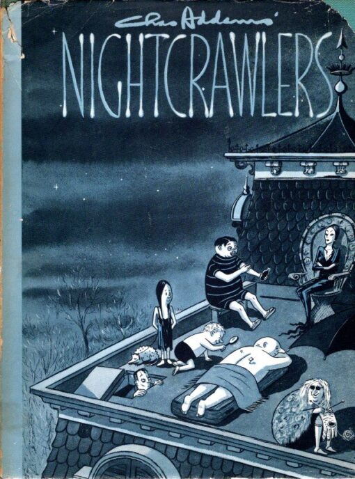 Nightcrawlers. - [+ Dear Dead Days - A family album. London, Paul Hamlyn, 1959 - dustjacket slightly damaged with a litte loss. + Monster Rally. London, W.H. Allen, 1977 - dustjacket sunned]. ADDMAS, Chas