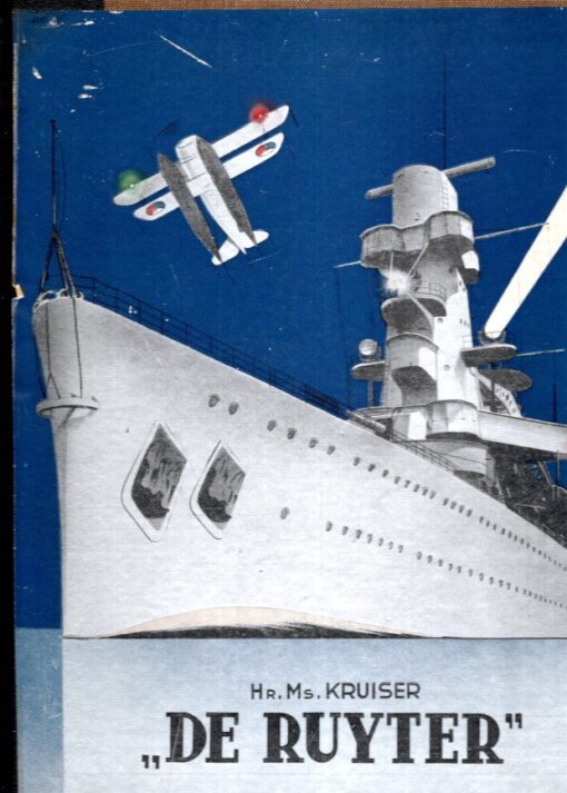 Schip en Werf - 14-daagsch tijdschrift, gewijd aan scheepsbouw, scheepvaart en havenbelangen - 3e Jaargang No. 22 - 30 October 1936 - Hr. Ms. Kruiser 'De Ruyter'. SCHIP & WERF - DE RUYTER