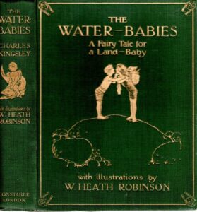 The Water-Babies - A Fairy Tale for a Land-Baby - with illustrations by W.Heath-Robinson. - [First edition[. KINGSLEY, Charles - W. HEATH-ROBINSON