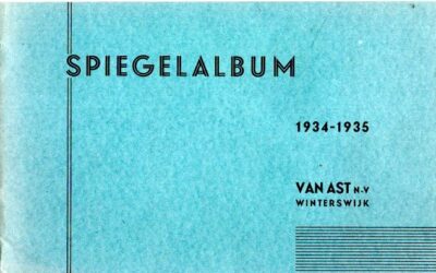 Spiegelabum 1934-1935 - Van Ast N.V. Winterswijk. [zonder de losse prijscourant]. VAN AST N.V.