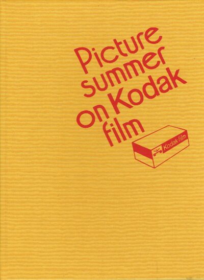 Jason Fulford - Picture Summer on Kodak film. - [Signed]. FULFORD, Jason