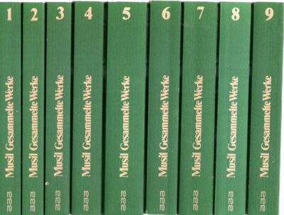 Robert Musil - Gesammelte Werke in neun Bänden. MUSIL, Robert - Adolf FRISÉ [Hrsg.]